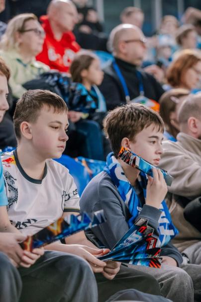 Болельщики на матче «Зенит» — «Балтика»