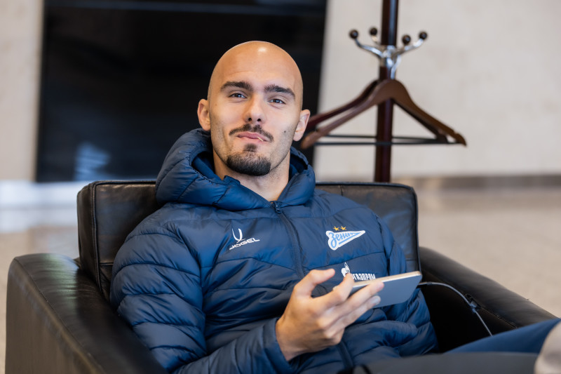 Вылет команды на кубковый матч с матч «Балтикой»