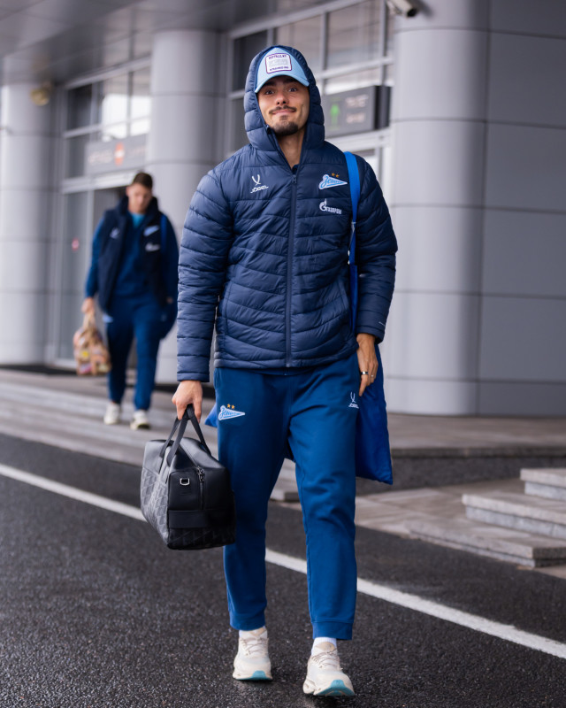 Вылет команды на кубковый матч с матч «Балтикой»