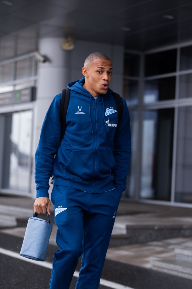 Вылет команды на кубковый матч с матч «Балтикой»