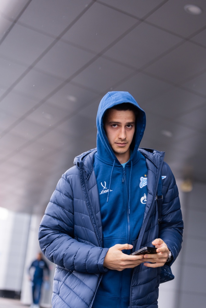 Вылет команды на кубковый матч с матч «Балтикой»