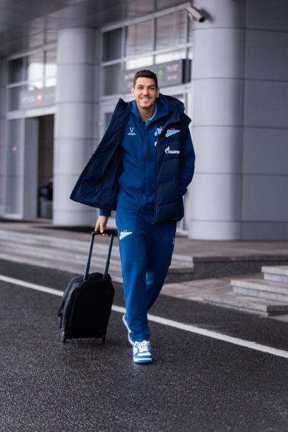 Вылет команды на кубковый матч с матч «Балтикой»