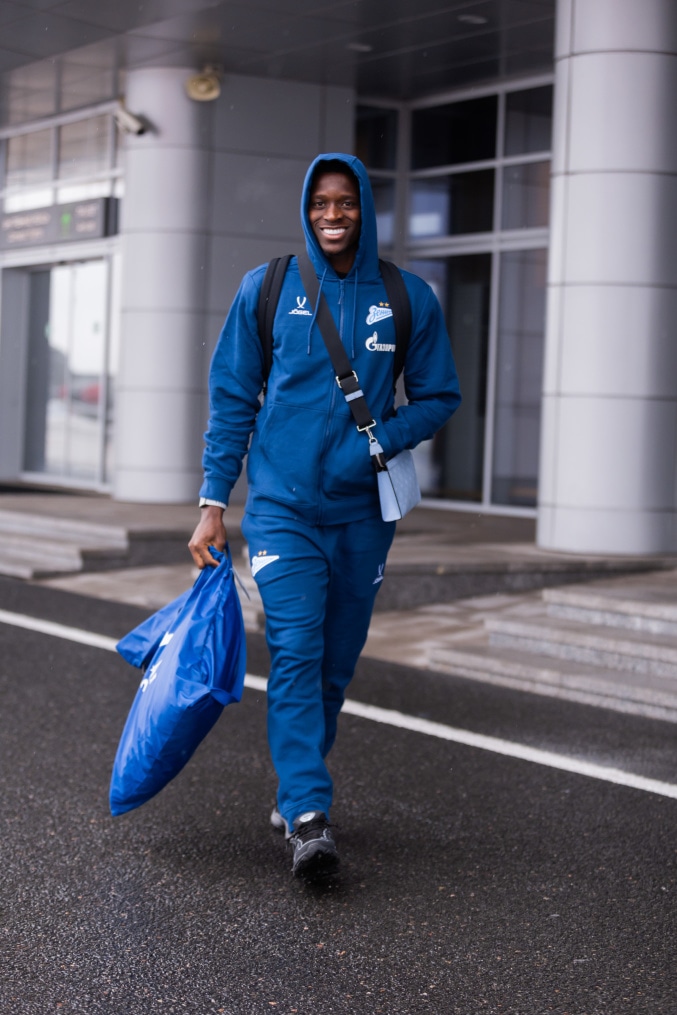 Вылет команды на кубковый матч с матч «Балтикой»