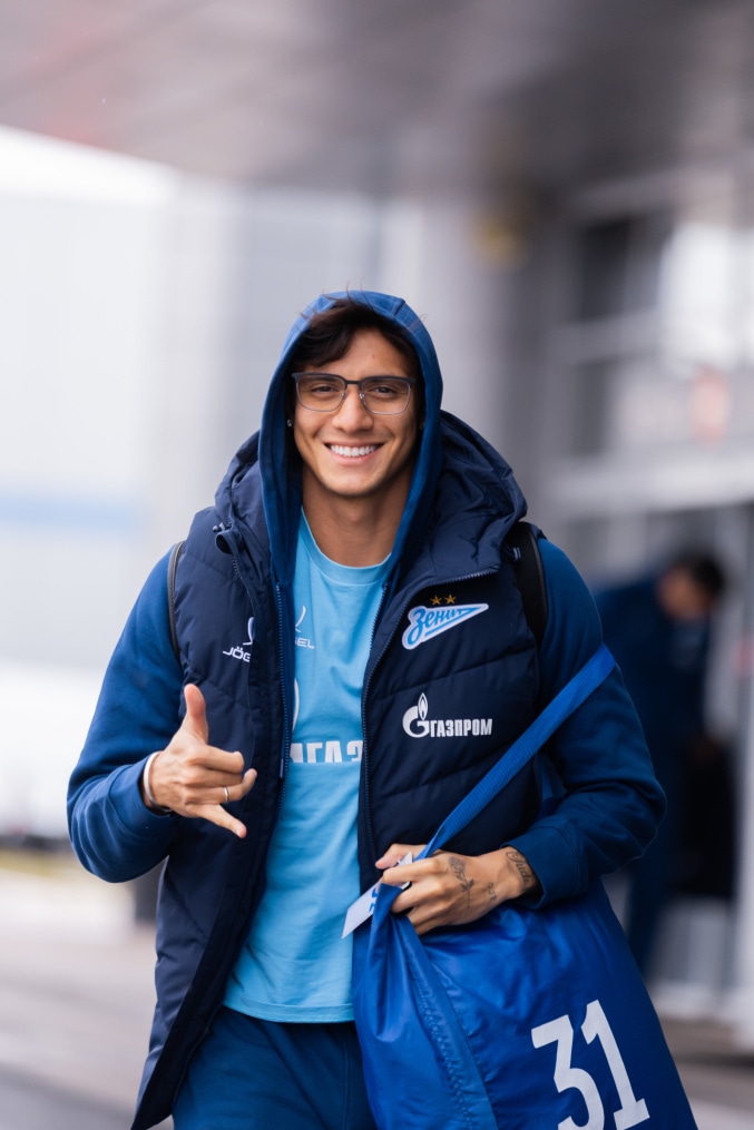 Вылет команды на кубковый матч с матч «Балтикой»