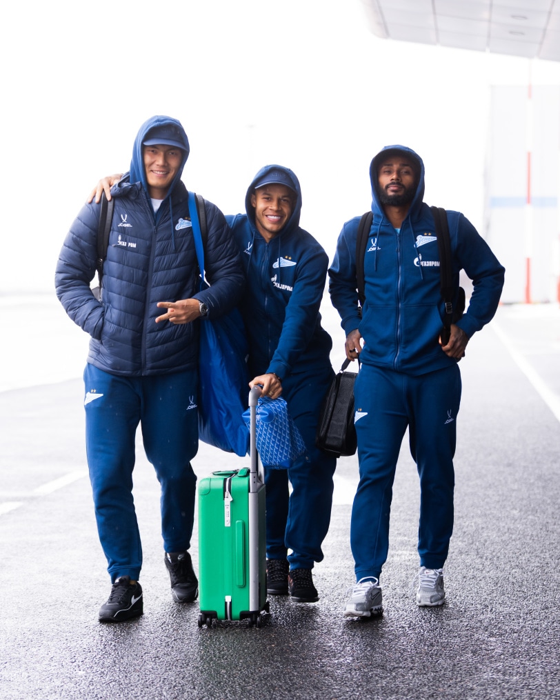 Вылет команды на кубковый матч с матч «Балтикой»