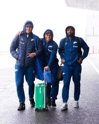 Вылет команды на кубковый матч с матч «Балтикой»