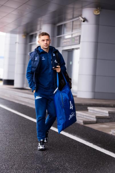 Вылет команды на кубковый матч с матч «Балтикой»