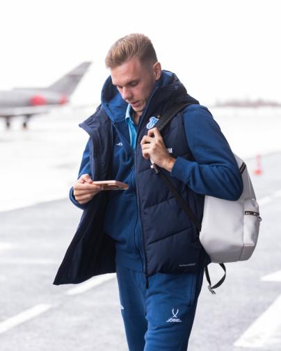 Вылет команды на кубковый матч с матч «Балтикой»