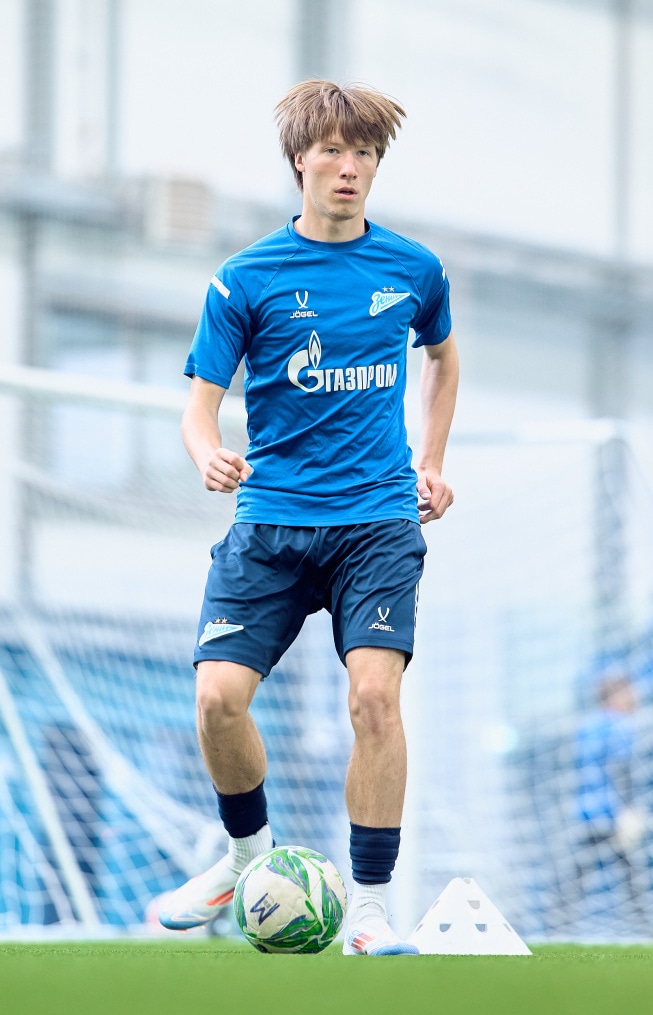 Тренировка «Зенита»-м перед матчем с «Чертаново»-м