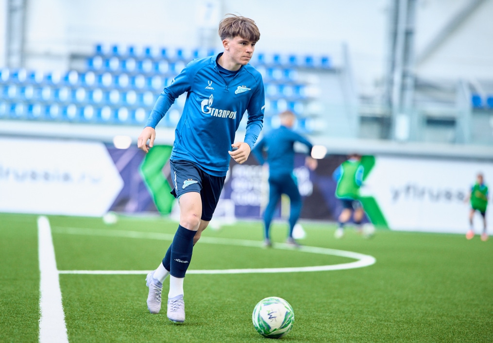 Тренировка «Зенита»-м перед матчем с «Чертаново»-м
