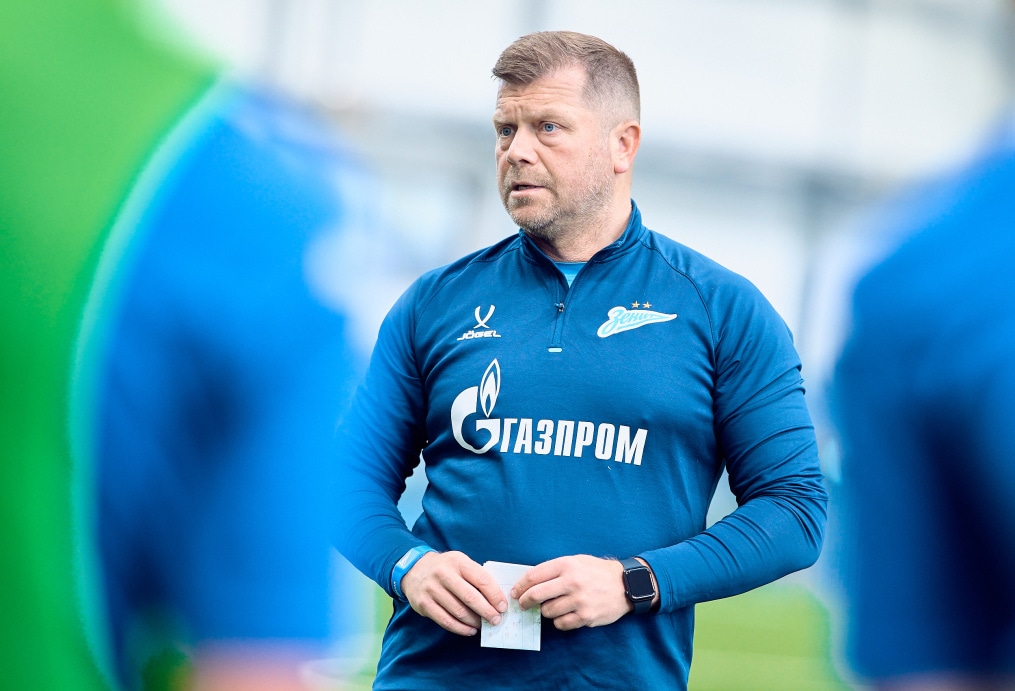 Тренировка «Зенита»-м перед матчем с «Чертаново»-м