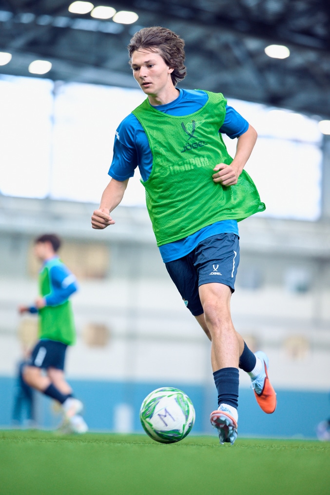 Тренировка «Зенита»-м перед матчем с «Чертаново»-м