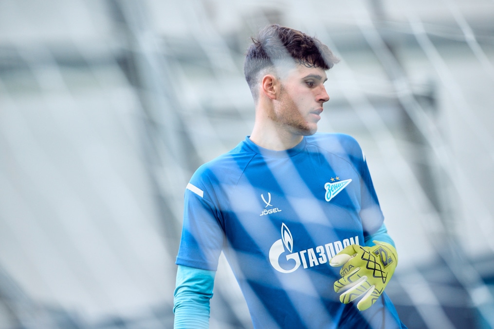 Тренировка «Зенита»-м перед матчем с «Чертаново»-м