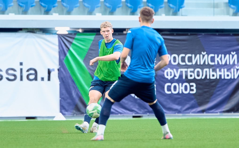 Тренировка «Зенита»-м перед матчем с «Чертаново»-м