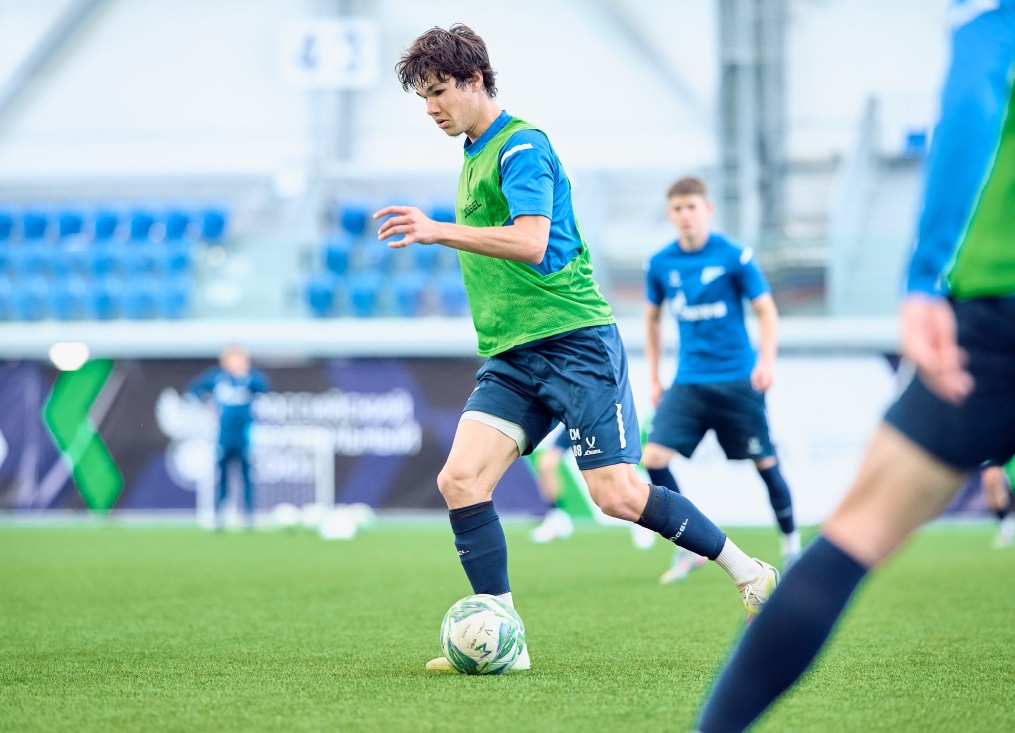 Тренировка «Зенита»-м перед матчем с «Чертаново»-м