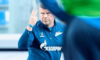 Тренировка «Зенита»-м перед матчем с «Чертаново»-м