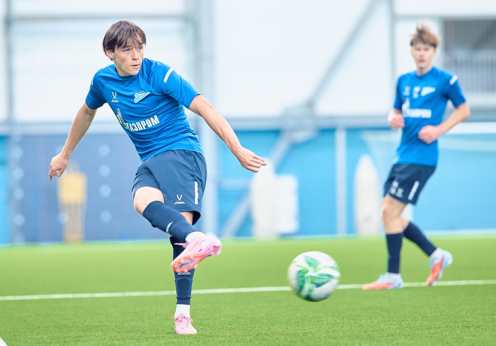 Тренировка «Зенита»-м перед матчем с «Чертаново»-м