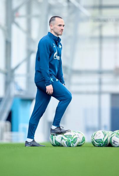 Тренировка «Зенита»-м перед матчем с «Чертаново»-м