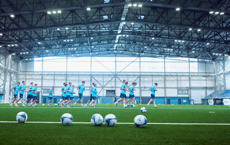 Тренировка «Зенита»-2 перед матчем с «Динамо» Брянск