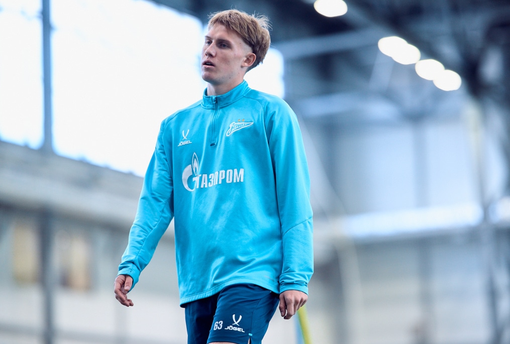 Тренировка «Зенита»-2 перед матчем с «Динамо» Брянск