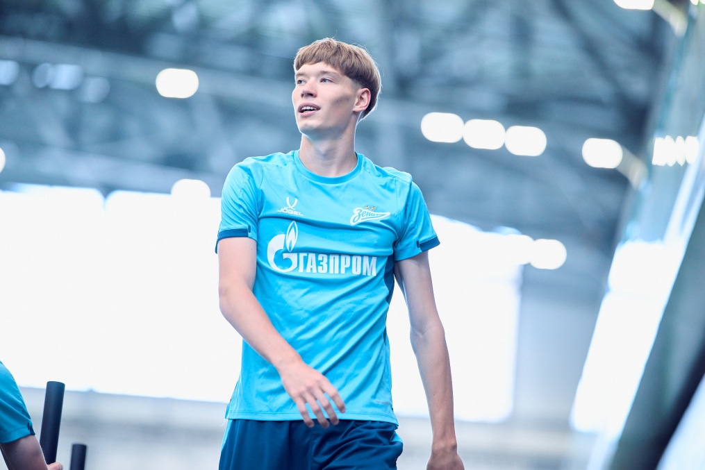 Тренировка «Зенита»-2 перед матчем с «Динамо» Брянск