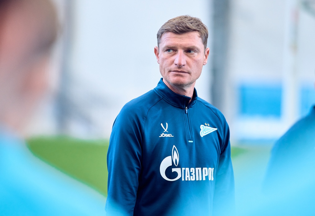 Тренировка «Зенита»-2 перед матчем с «Динамо» Брянск