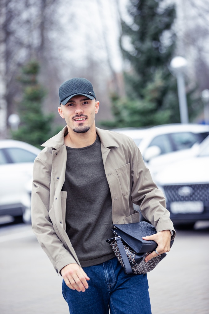 «Зенит. Стиль»: приезд игроков на тренировку перед матчем с «Оренбургом»