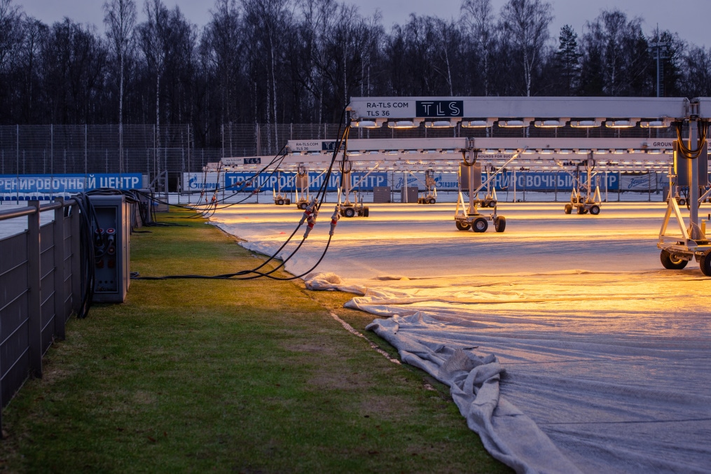 Тренировка основного состава «Зенита» перед матчем с «Оренбургом»