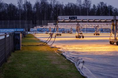 Тренировка основного состава «Зенита» перед матчем с «Оренбургом»