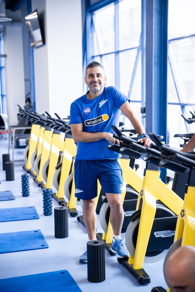 Тренировка основного состава «Зенита» перед матчем с «Оренбургом»