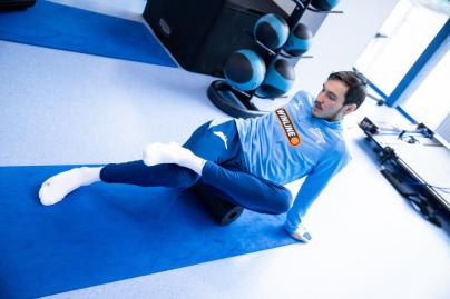 Тренировка основного состава «Зенита» перед матчем с «Оренбургом»