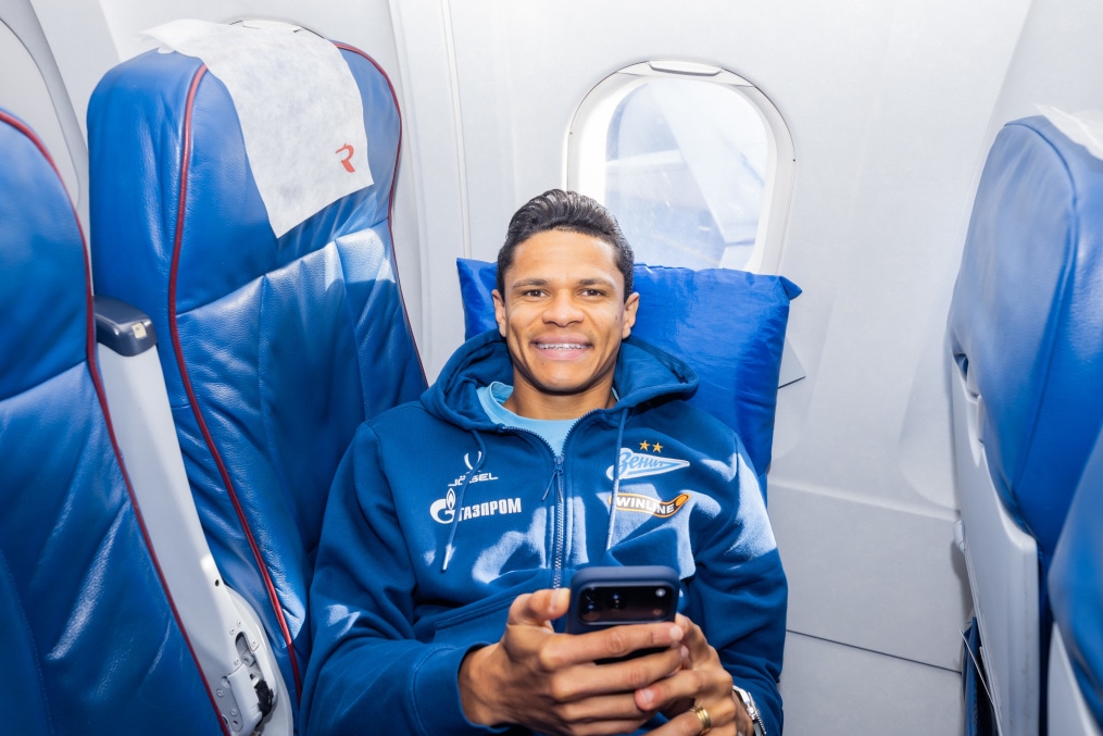 Вылет команды на матч c «Оренбургом»