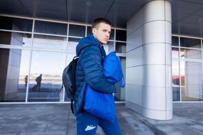 Вылет команды на матч c «Оренбургом»