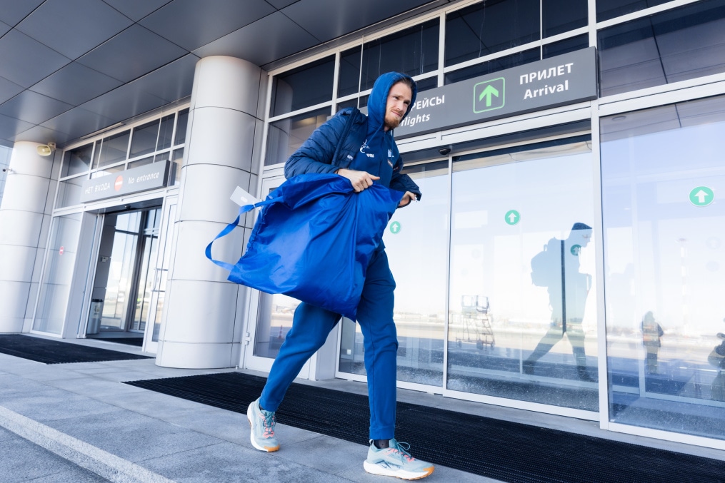 Вылет команды на матч c «Оренбургом»