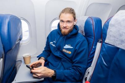 Вылет команды на матч c «Оренбургом»