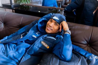 Вылет команды на матч c «Оренбургом»