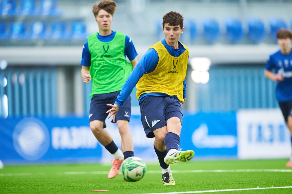 Тренировка «Зенита»-м перед матчем с «Ростовом»-м