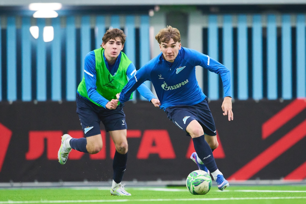 Тренировка «Зенита»-м перед матчем с «Ростовом»-м