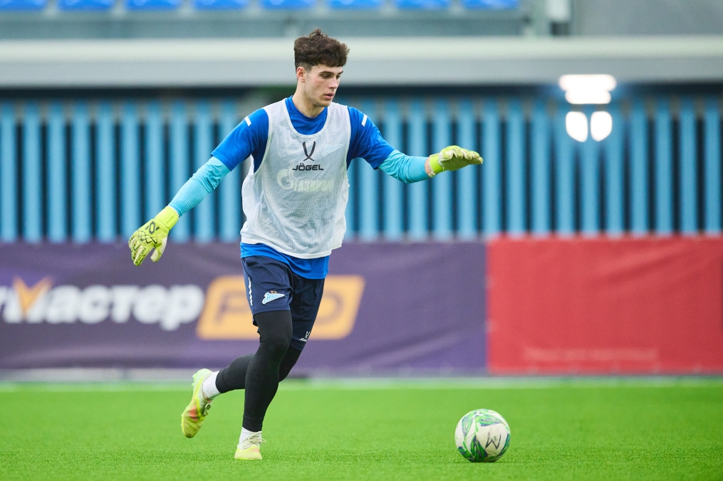 Тренировка «Зенита»-м перед матчем с «Ростовом»-м