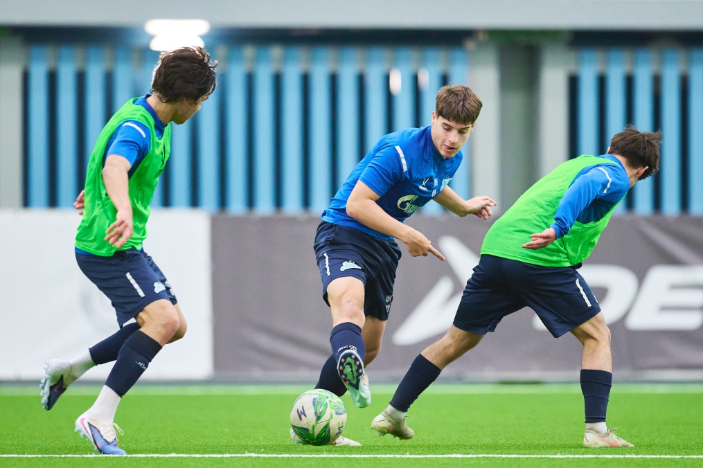 Тренировка «Зенита»-м перед матчем с «Ростовом»-м