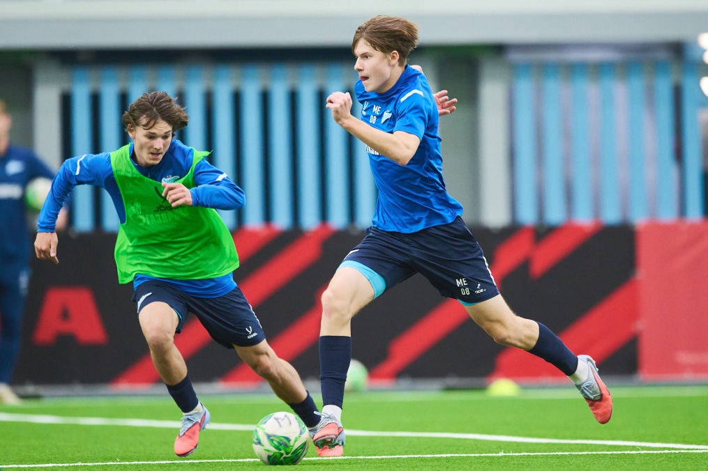 Тренировка «Зенита»-м перед матчем с «Ростовом»-м