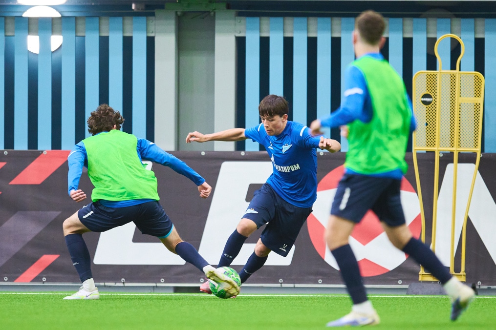 Тренировка «Зенита»-м перед матчем с «Ростовом»-м