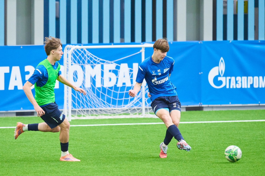 Тренировка «Зенита»-м перед матчем с «Ростовом»-м