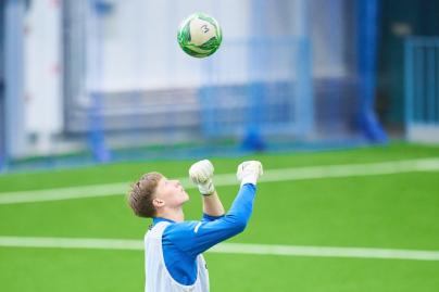 Тренировка «Зенита»-м перед матчем с «Ростовом»-м