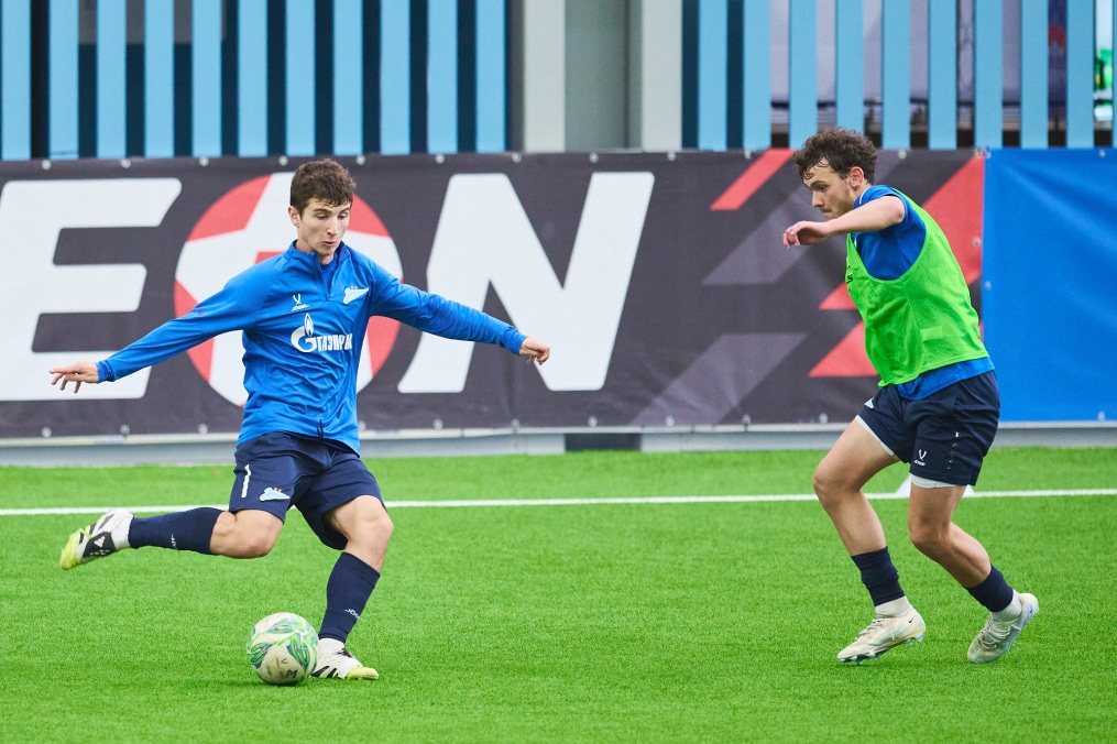 Тренировка «Зенита»-м перед матчем с «Ростовом»-м