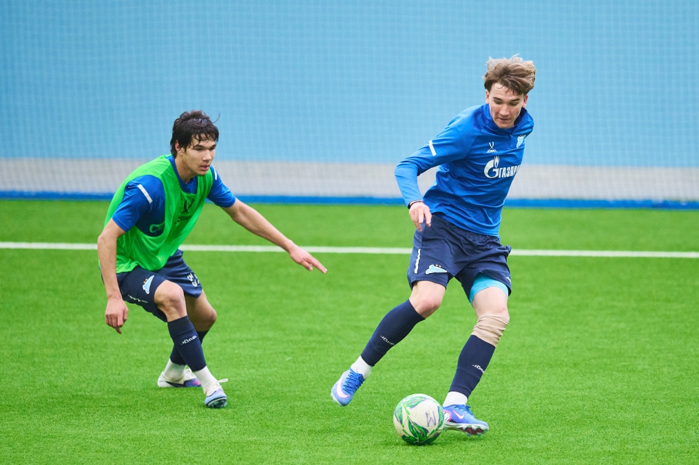 Тренировка «Зенита»-м перед матчем с «Ростовом»-м