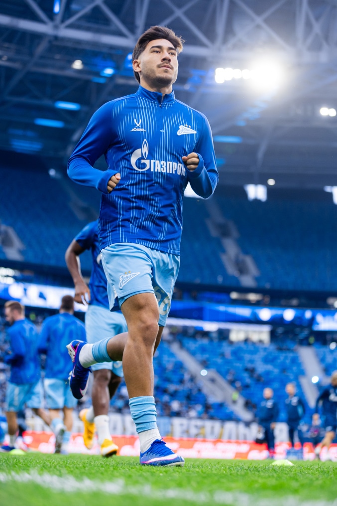 Разминка перед матчем FONBET Кубок России 2025/26, 1/2 финала Пути Регионов «Зенит» — «Динамо» Мх