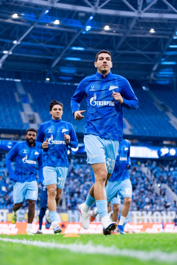 Разминка перед матчем FONBET Кубок России 2025/26, 1/2 финала Пути Регионов «Зенит» — «Динамо» Мх