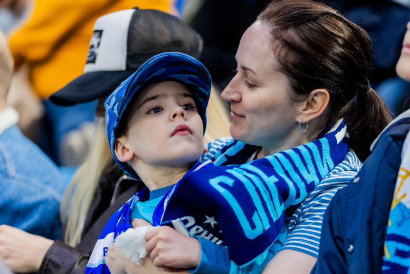 Болельщики на матче «Зенит» — «Динамо» (Махачкала)