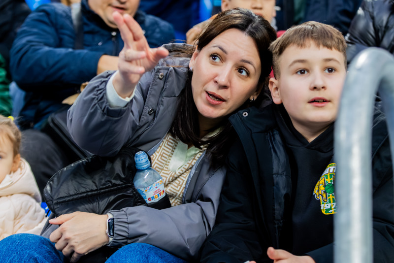 Болельщики на матче «Зенит» — «Динамо» (Махачкала)